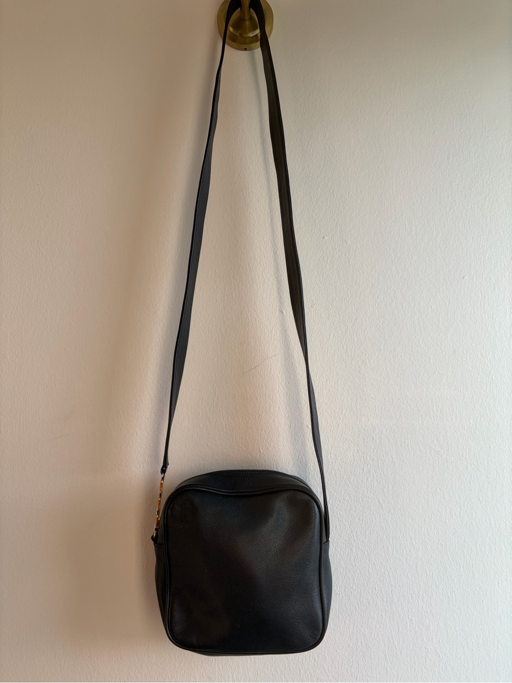Paloma Picasso Deep Navy Leather Crossbody Bag